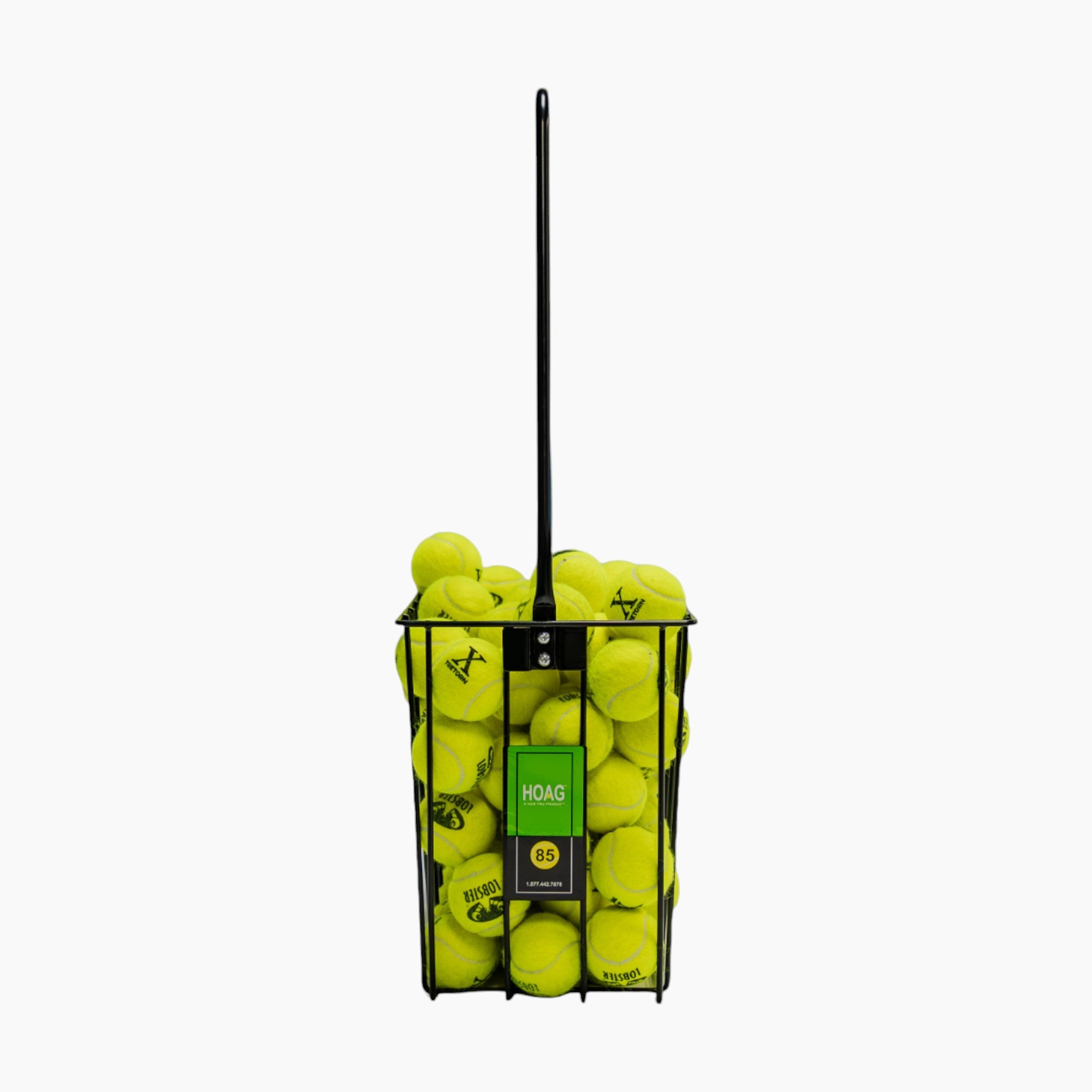 Hoag 85 Ball Basket with tennis balls