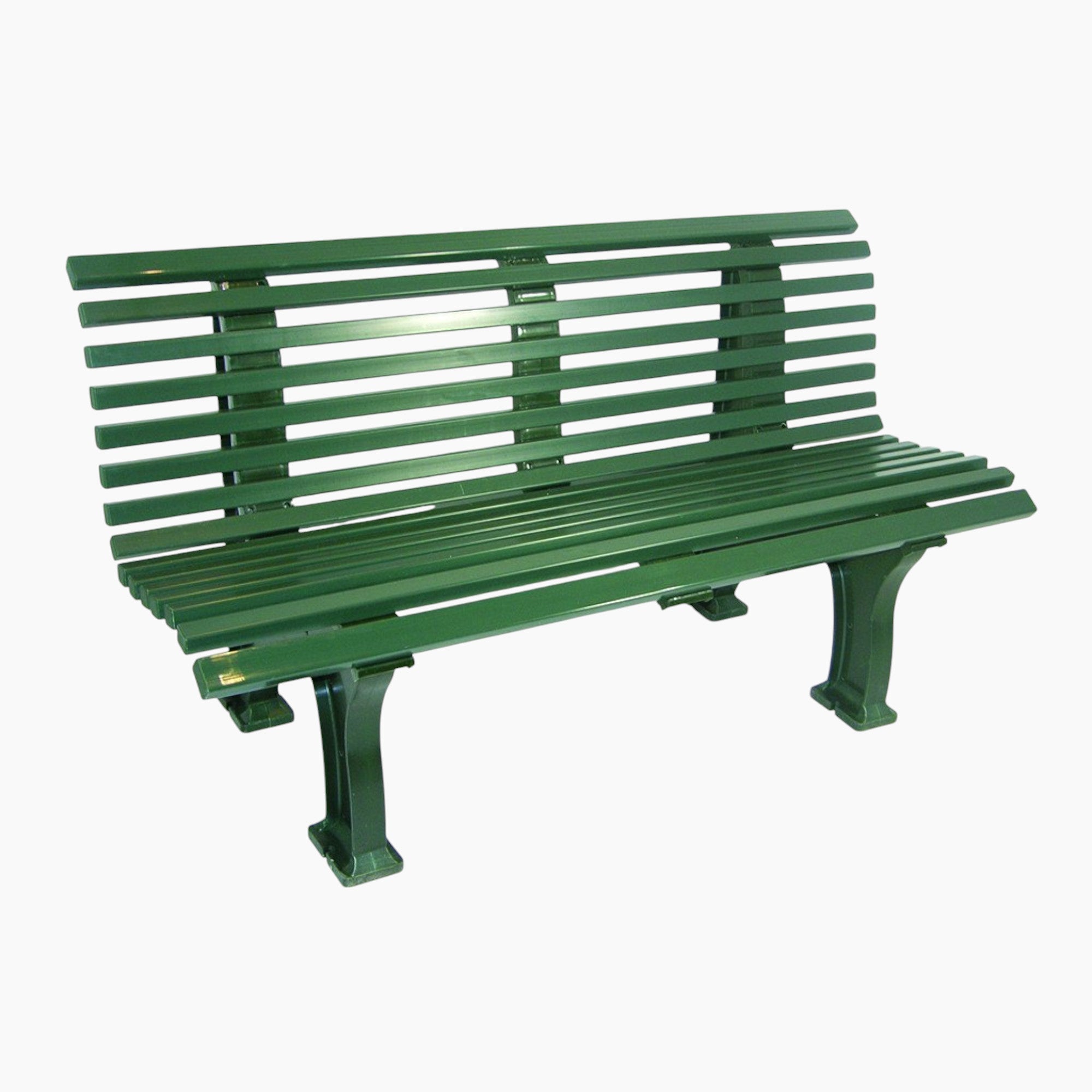 Deluxe Courtsider green Court Bench for tennis court