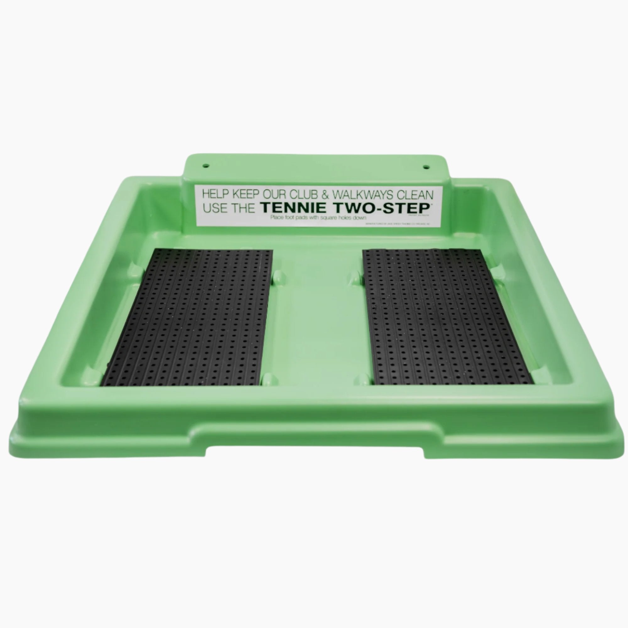 Tennie Two-Step for keeping pathways clean 2