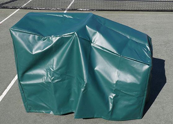 Har-Tru tennis court Roller Cover lifestyle