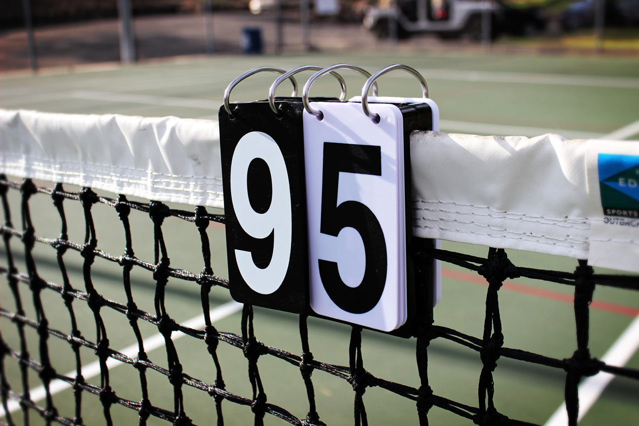 EZ-SCORE Pro-Set for tennis court lifestyle