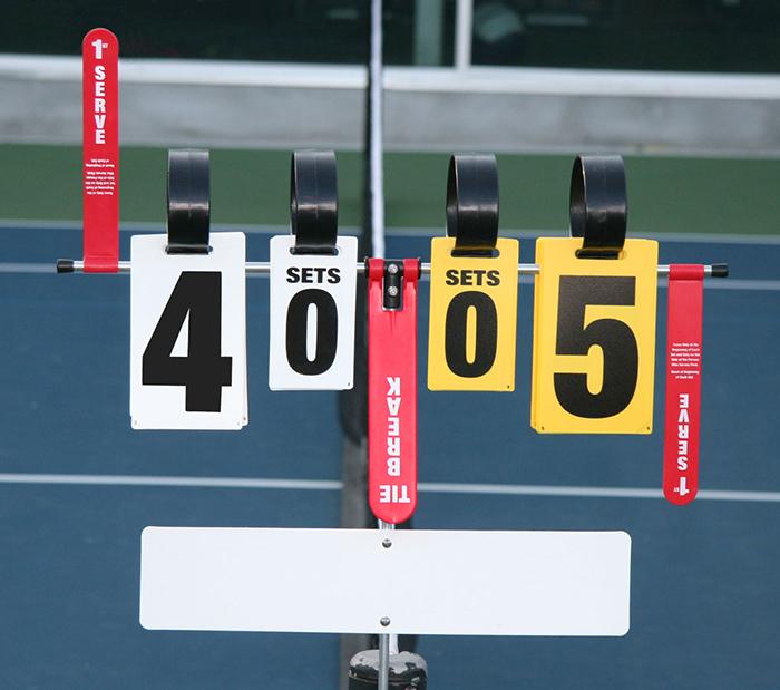 TruScore tennis scorekeeper easy to use and durable