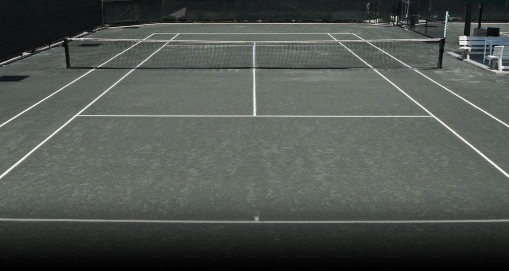 MARINE SERRE ブラック Tennis Court トップス Marine-Serre-Black-Mock-Neck-