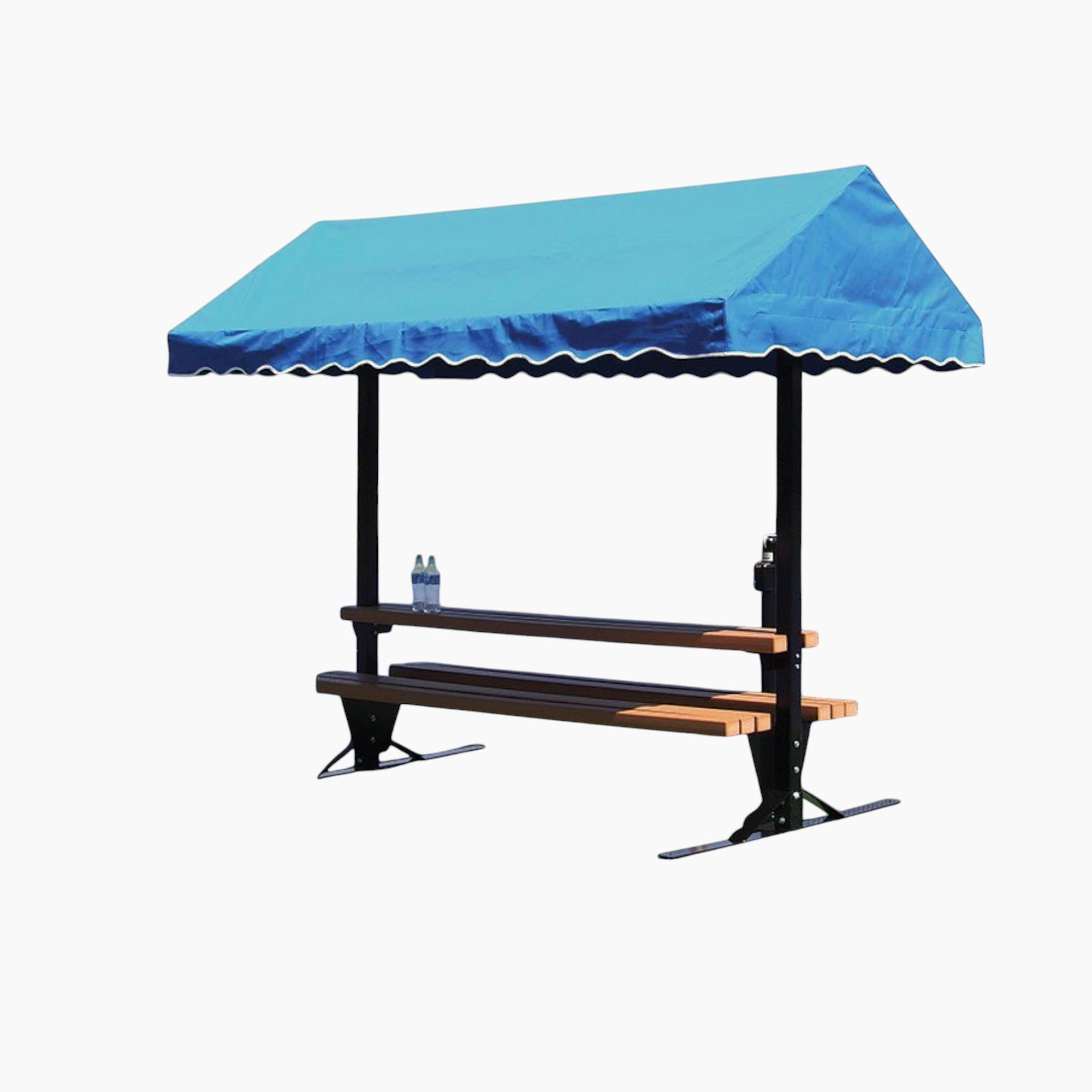 Cabana Bench Table for tennis court