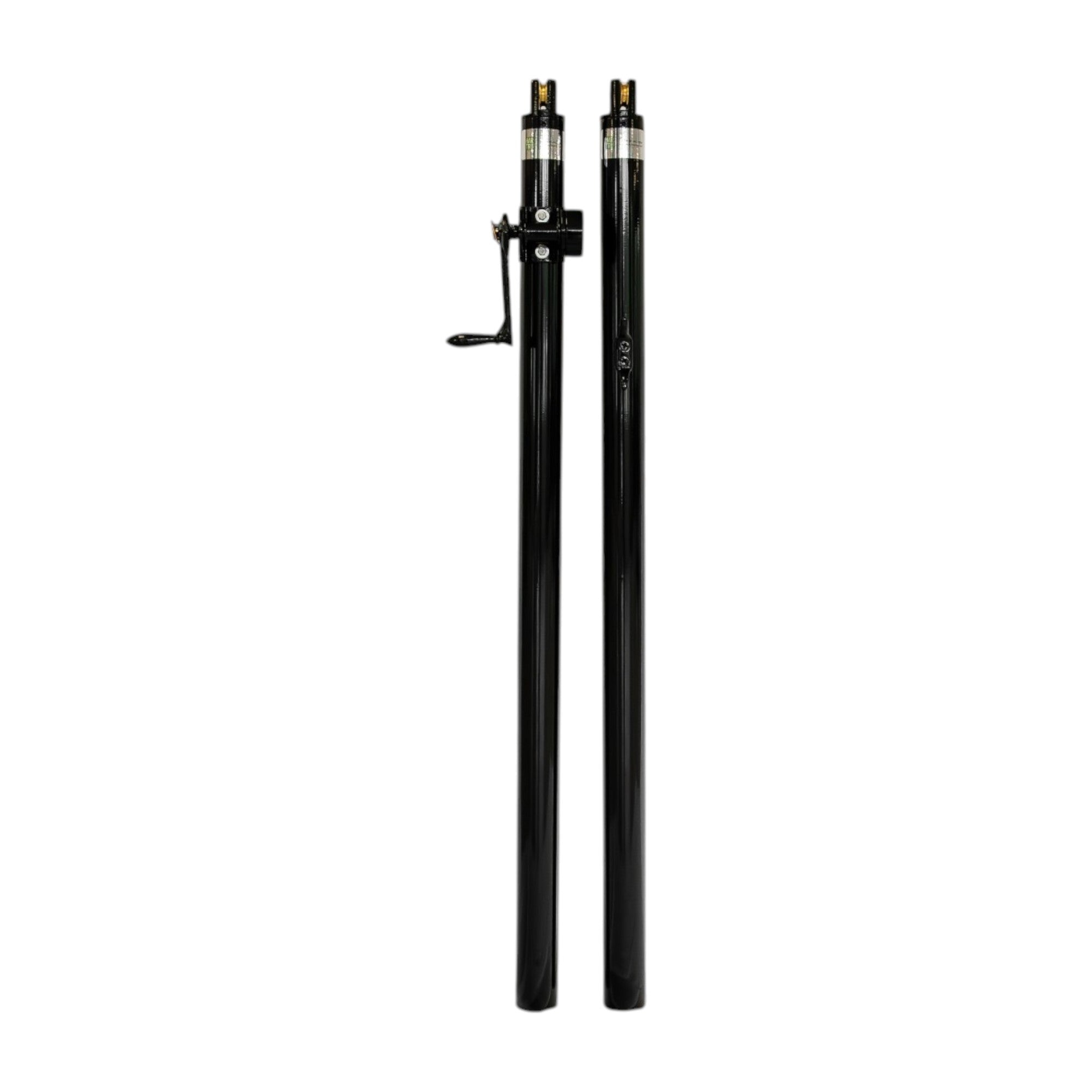 COURTMASTER Round Steel Post with External Wind