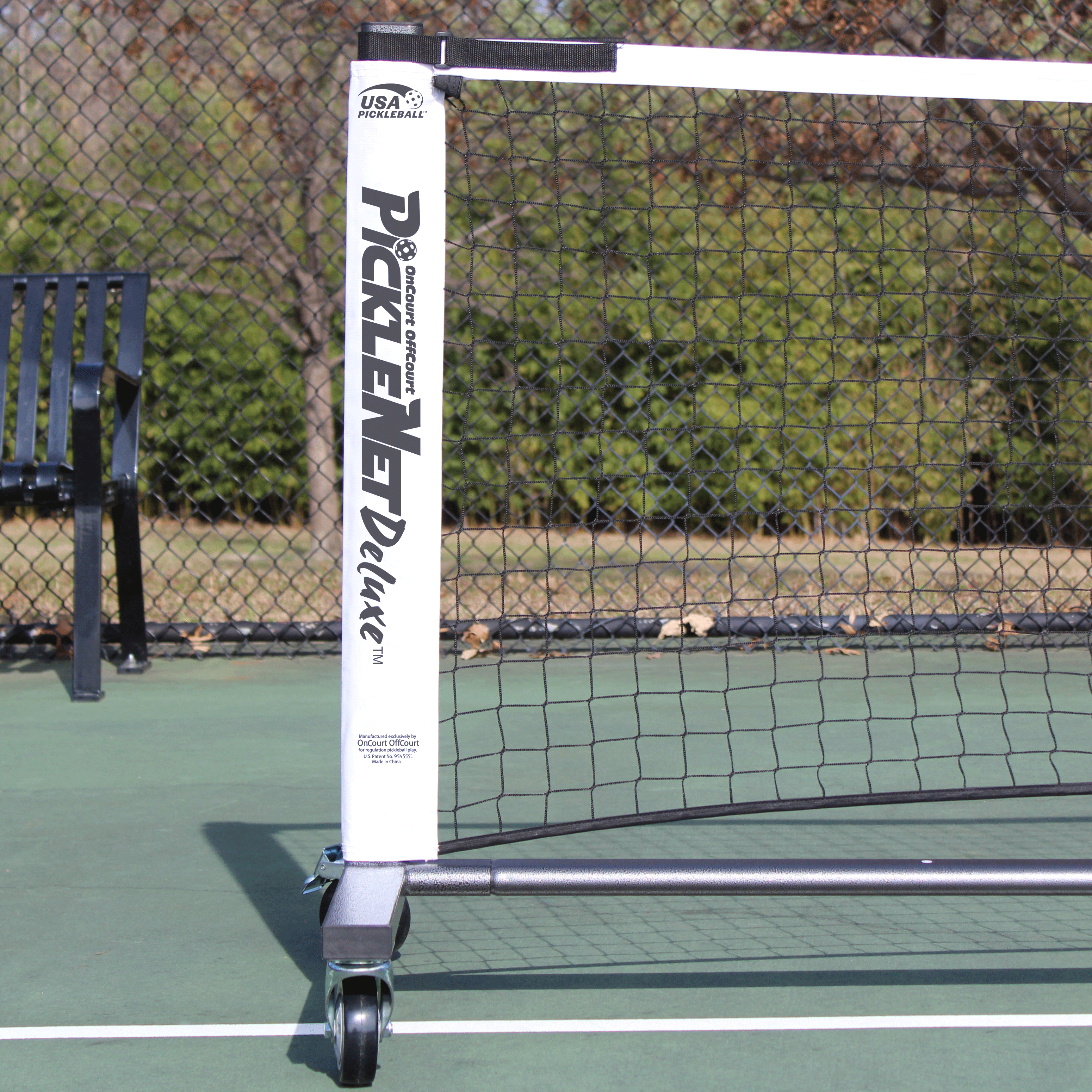 PickleNet Deluxe Portable Pickleball Net lifestyle