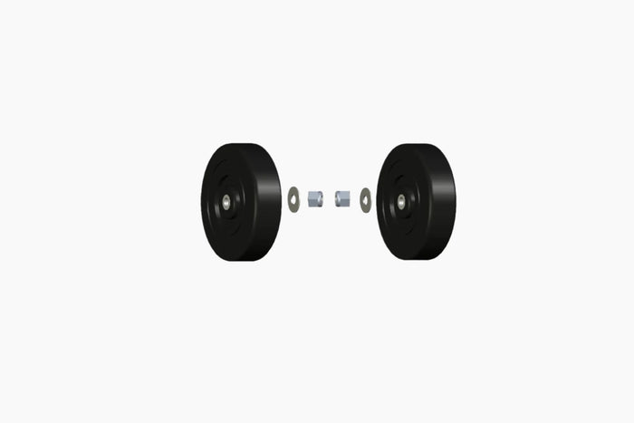 Line Master Rubber Wheel Replacement Assembly| Har-Tru