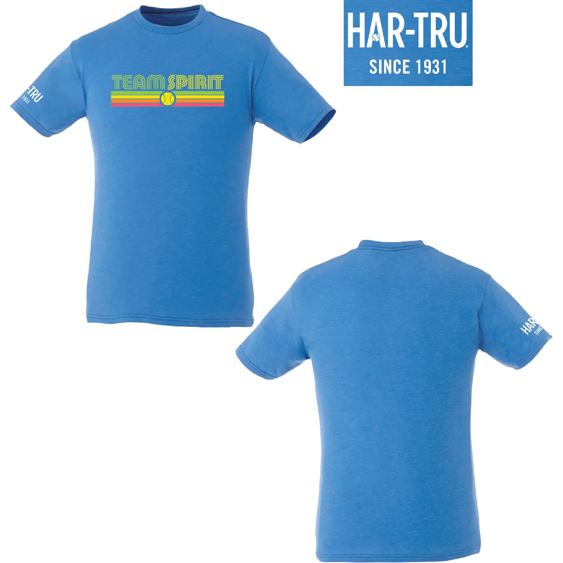 Har-Tru-Team-Spirit-T-shirt in blue