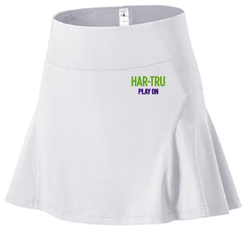 Har-Tru Women's Tennis Skirt in white